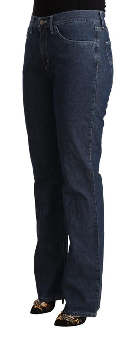 GF Ferre Elegant Flared Cotton Jeans
