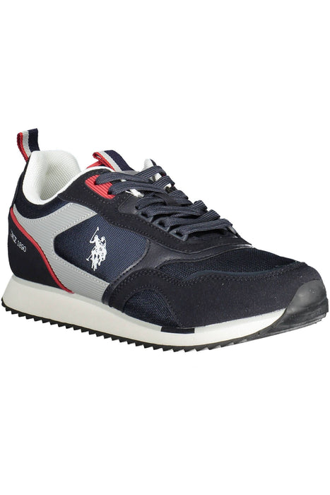 U.S. POLO ASSN. Blue Polyester Men Sneaker