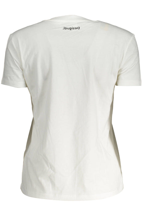 Desigual White Cotton Women's Top