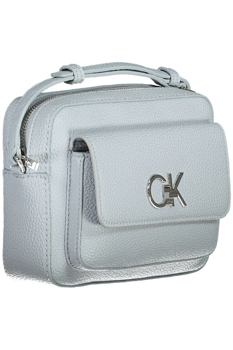 Calvin Klein Light Blue Polyester Women Handbag