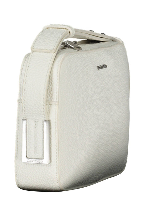 Calvin Klein White Polyester Women Handbag