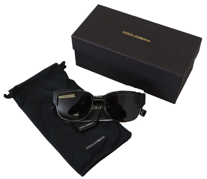 Dolce & Gabbana Elegant Square Black Sunglasses for Women