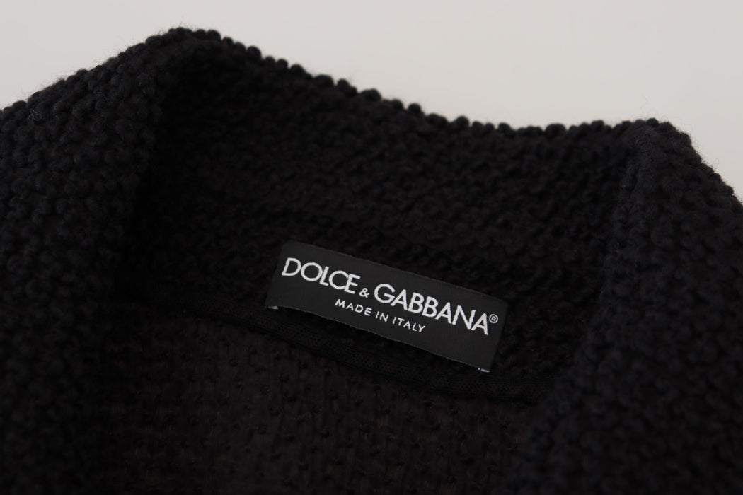 Dolce & Gabbana Elegant Double Breasted Wool-Silk Jacket