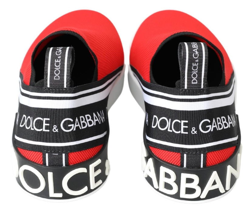 Dolce & Gabbana Elegant Tri-Tone Loafers for Men