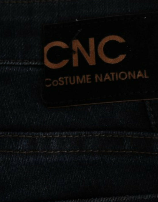 Costume National Chic Superskinny Blue Denim Jeans