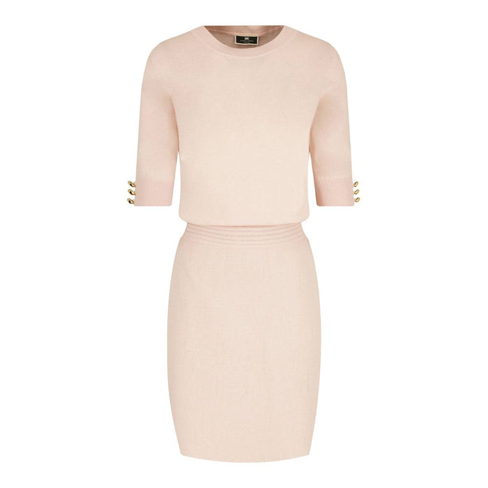 Elisabetta Franchi "Pink Viscose Women Dress"