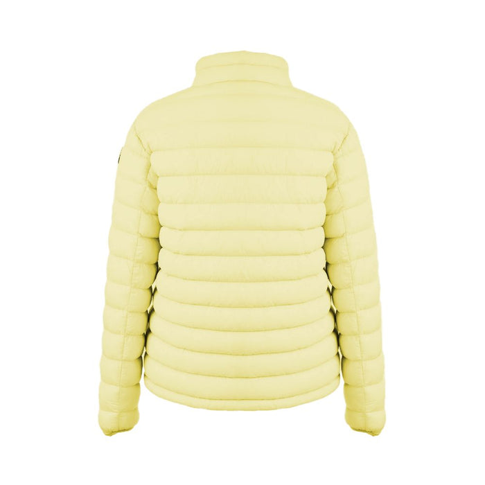 Centogrammi Chic Yellow Nylon Down Jacket