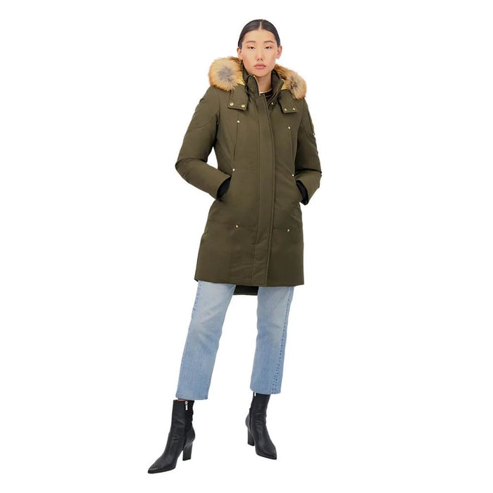 Moose Knuckles Army Cotton Women Parka Jacket