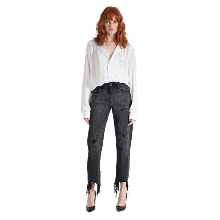 One Teaspoon Blue Cotton Jeans & Pant