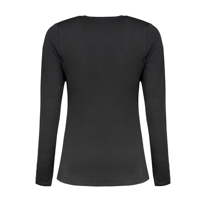 Pepe Jeans Black Cotton Tops & T-Shirt