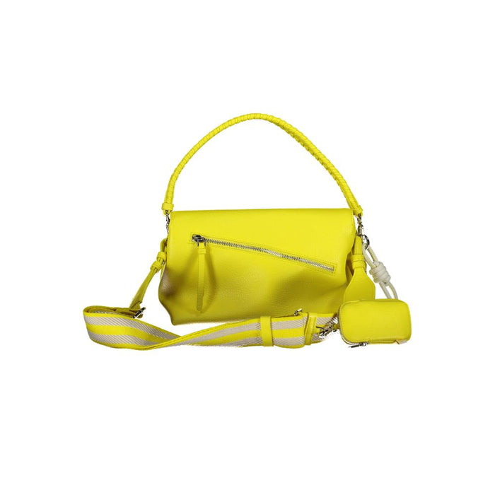 Desigual Yellow Polyethylene Handbag