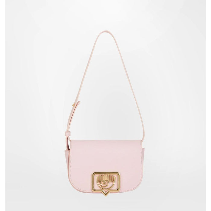 Chiara Ferragni Pink Polyester Women Shoulder Bag