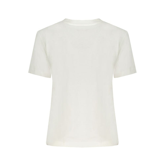 Calvin Klein White Cotton Tops & T-Shirt