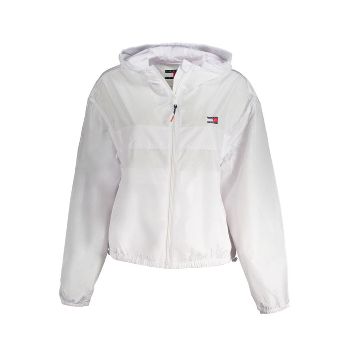 Tommy Hilfiger White Polyester Jackets & Coat