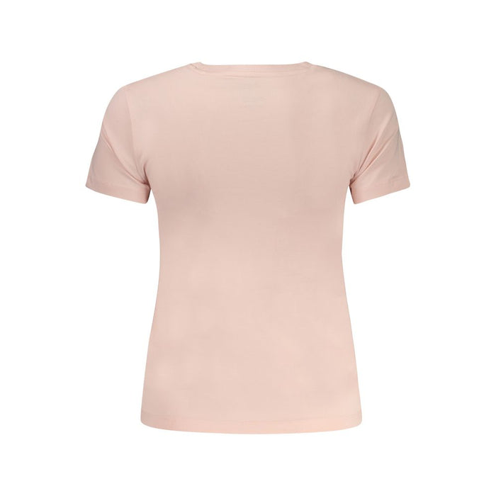 Guess Jeans Pink Cotton Tops & T-Shirt