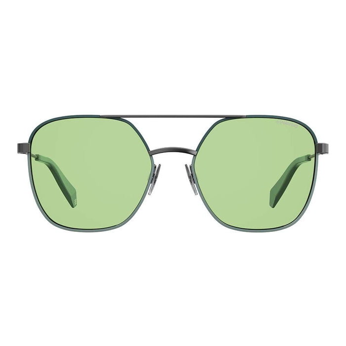 Polaroid Green Metal Sunglasses
