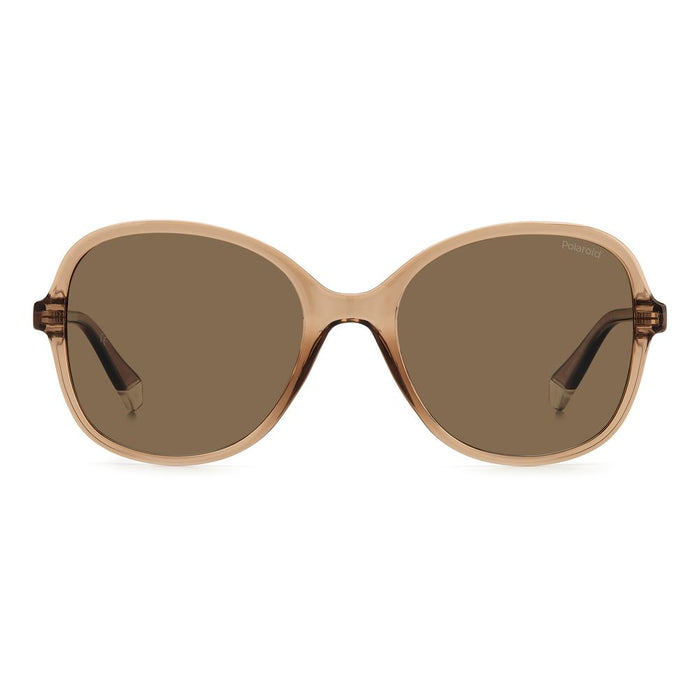 Polaroid Beige Resin Sunglasses