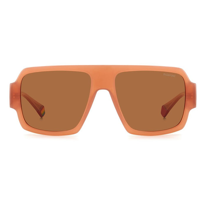 Polaroid Beige Resin Sunglasses