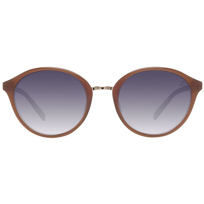 Timberland Brown Plastic Sunglasses