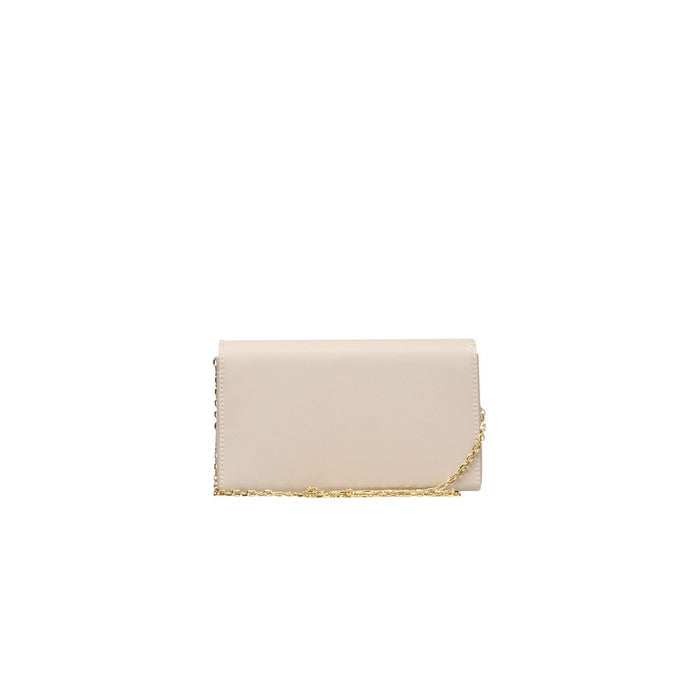 Love Moschino Beige Polyethylene Women Crossbody Bag
