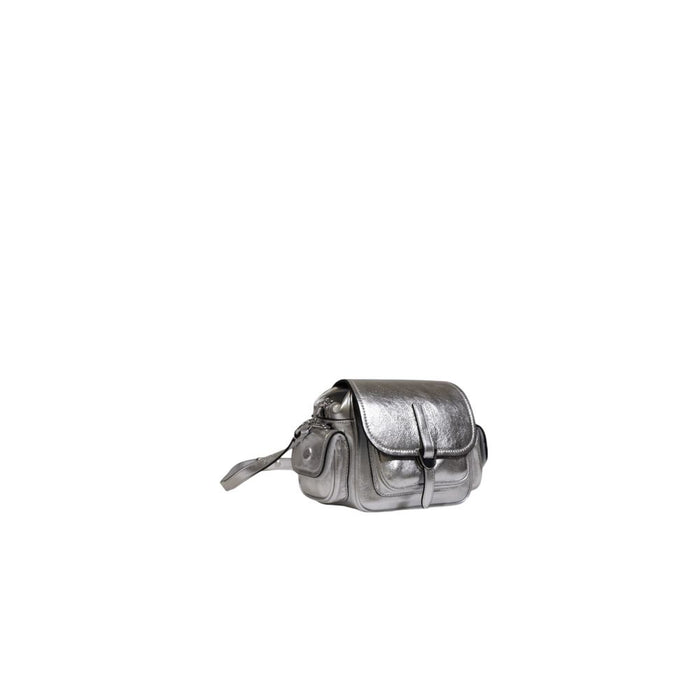 Coccinelle Silver Leather Handbag