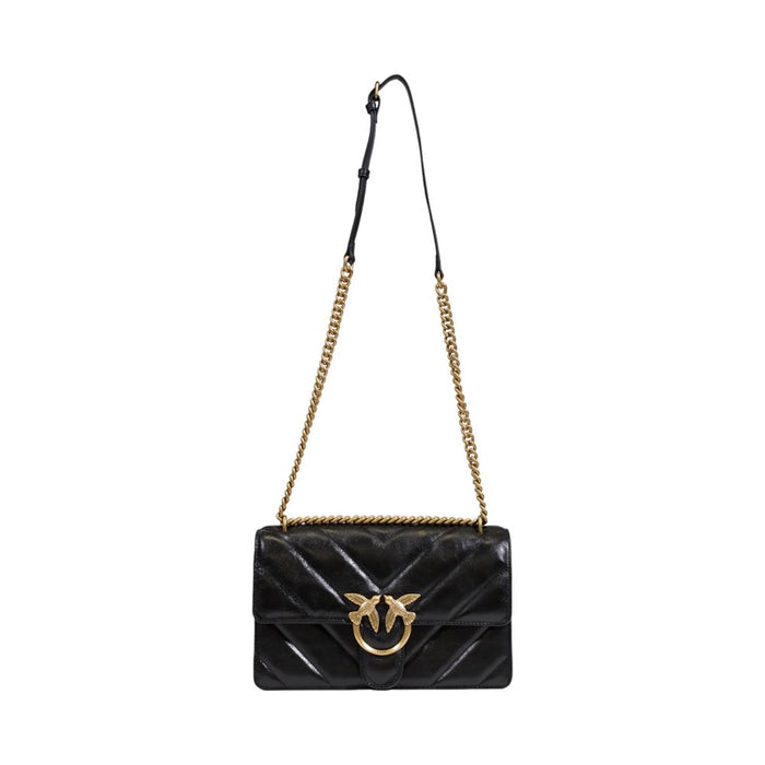 PINKO Black Leather Handbag
