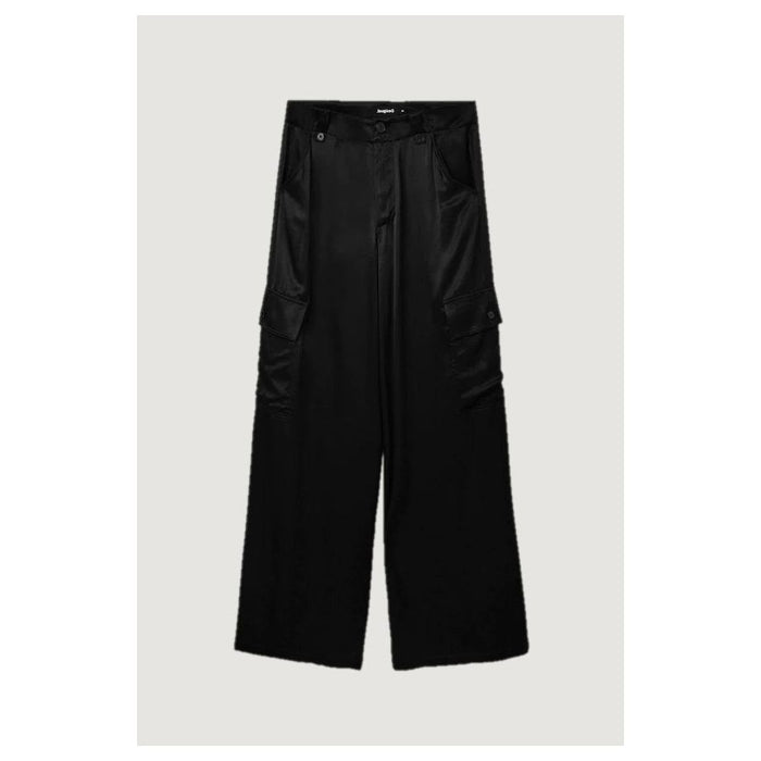 Desigual Black Viscose Jeans & Pant