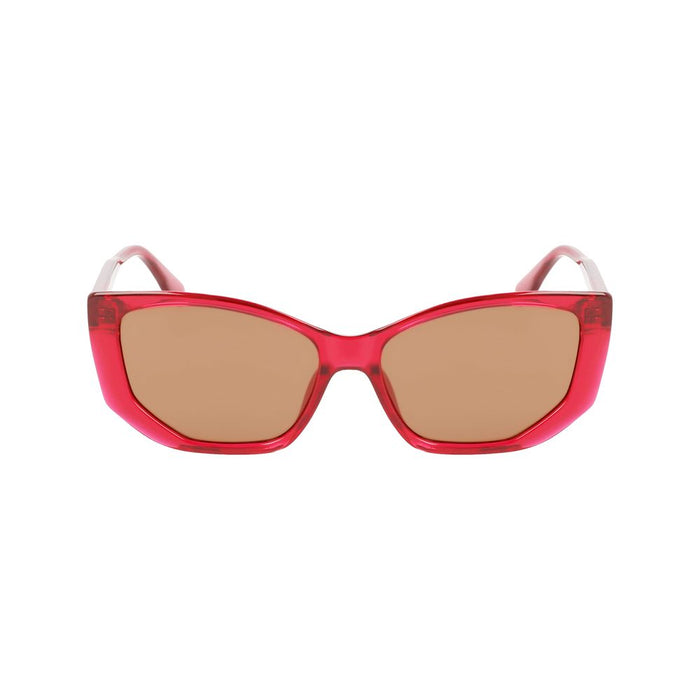 Karl Lagerfeld Red Injected Sunglasses