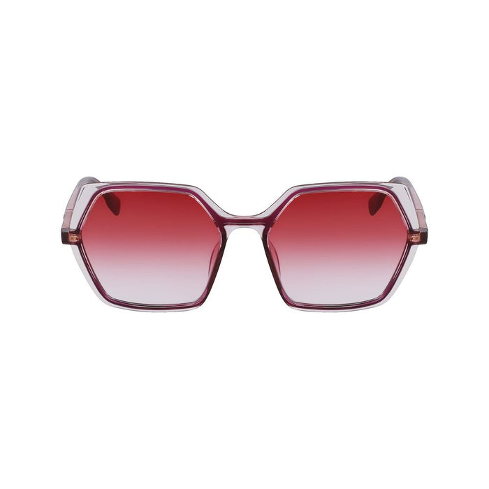 Karl Lagerfeld Red Injected Sunglasses