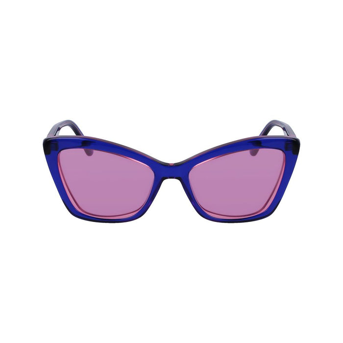 Karl Lagerfeld Blue Acetate Sunglasses
