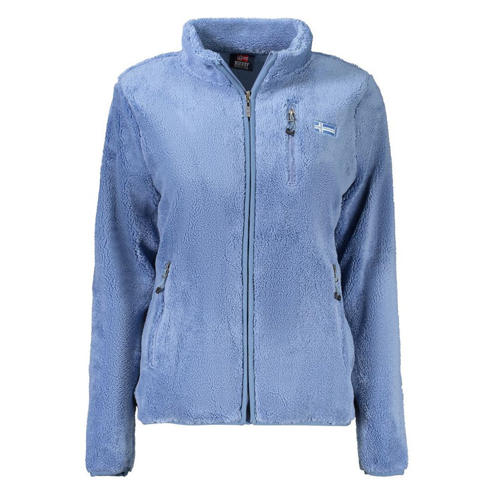 Norway 1963 Light Blue Polyester Women Jacket