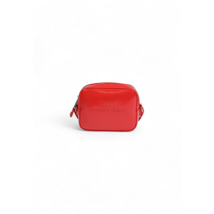 Tommy Hilfiger Red Polyethylene Handbag