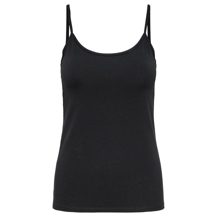 Only Black Cotton Tops & T-Shirt