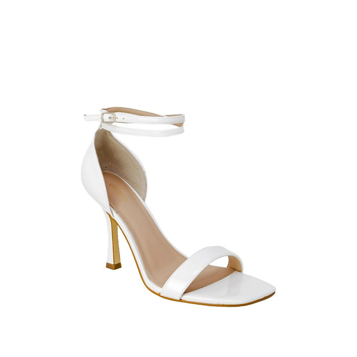 Guess White Polyester Sandals