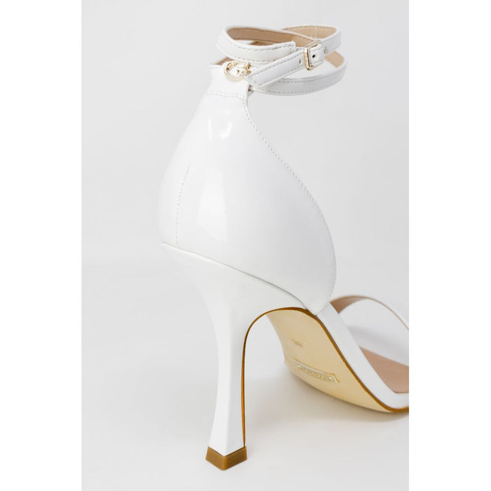 Guess White Polyester Sandals