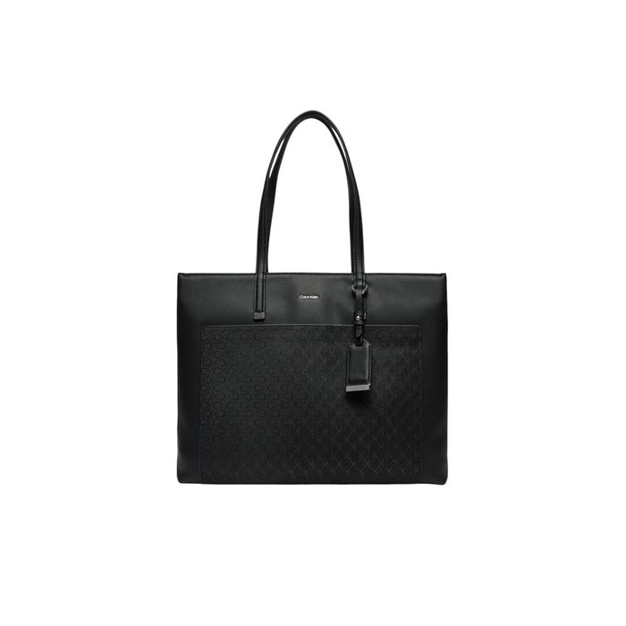Calvin Klein Black Polyethylene Handbag