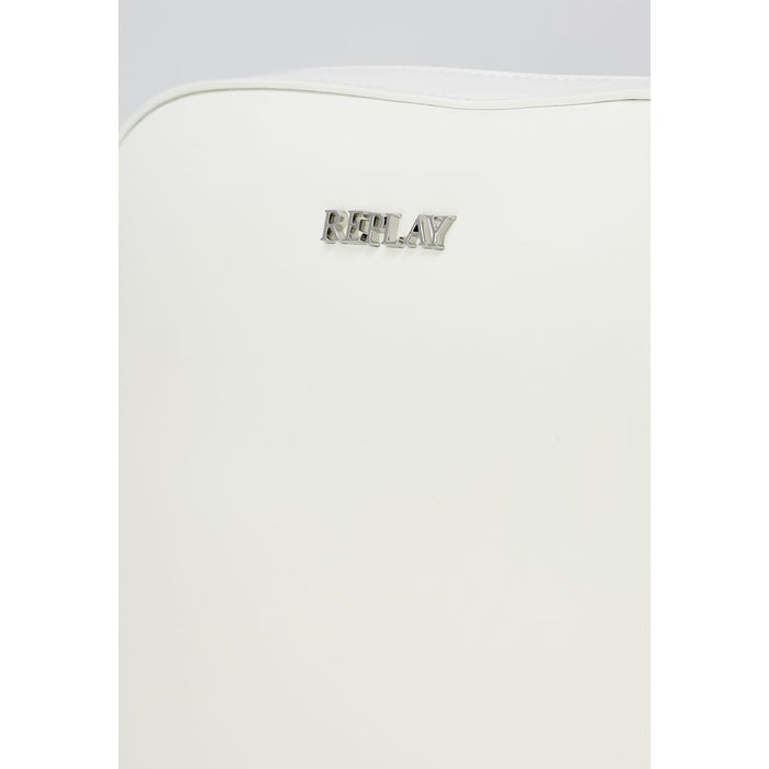 Replay White Polyethylene Handbag