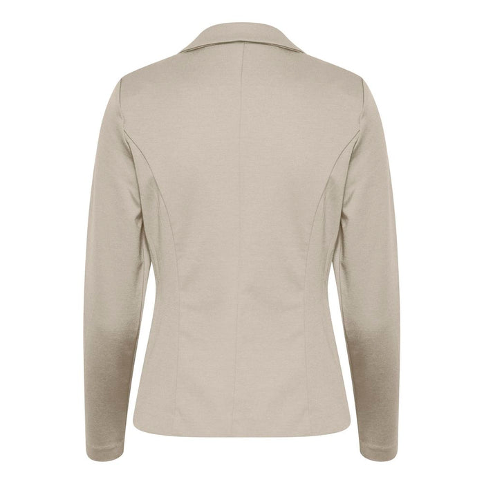 ICHI Beige Polyester Suits & Blazer