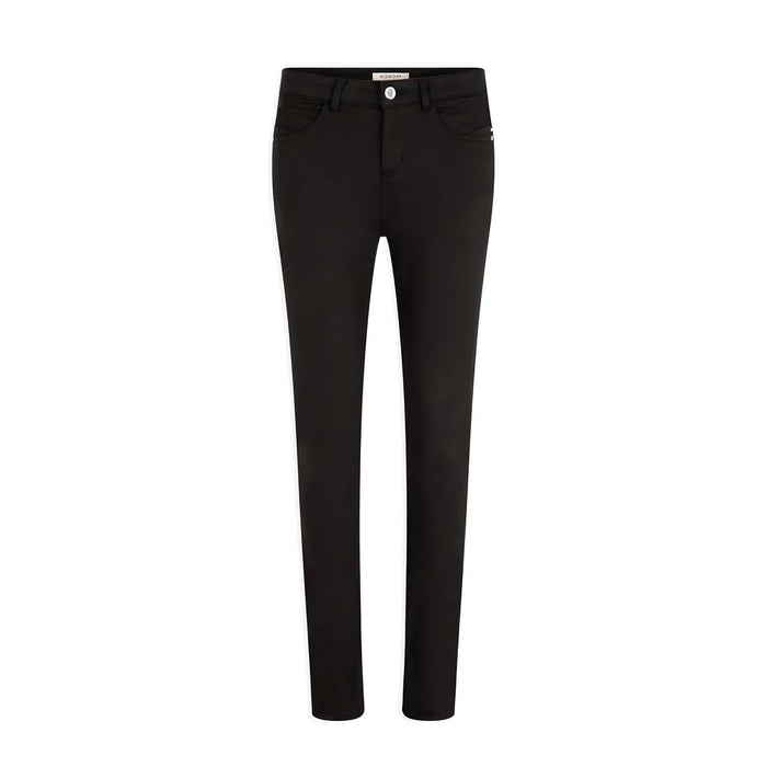 Morgan De Toi Black Cotton Jeans & Pant