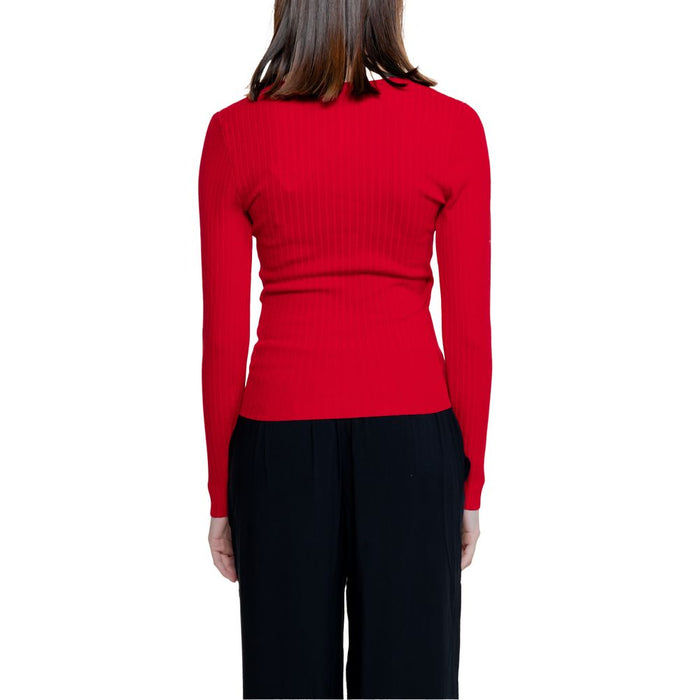 Morgan De Toi Red Viscose Tops & T-Shirt