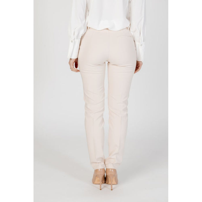 Rinascimento Beige Polyester Jeans & Pant