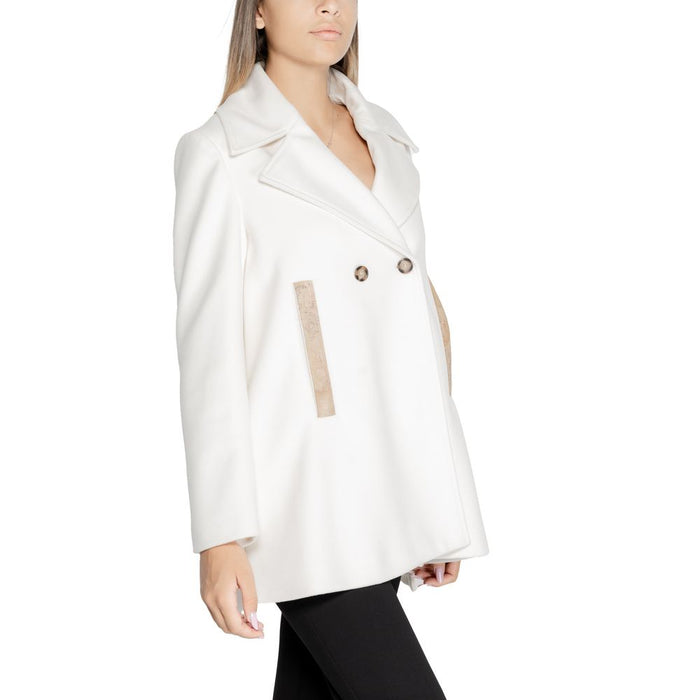 Alviero Martini Prima Classe White Polyester Jackets & Coat