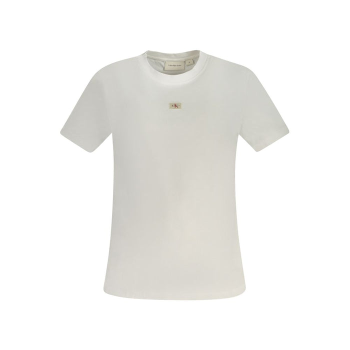 Calvin Klein White Cotton Women Top