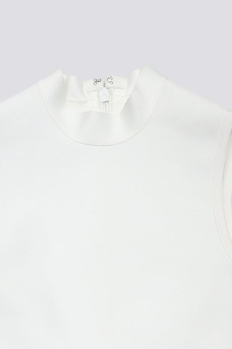 Rhinestone Tassel Hem Bodycon Dress