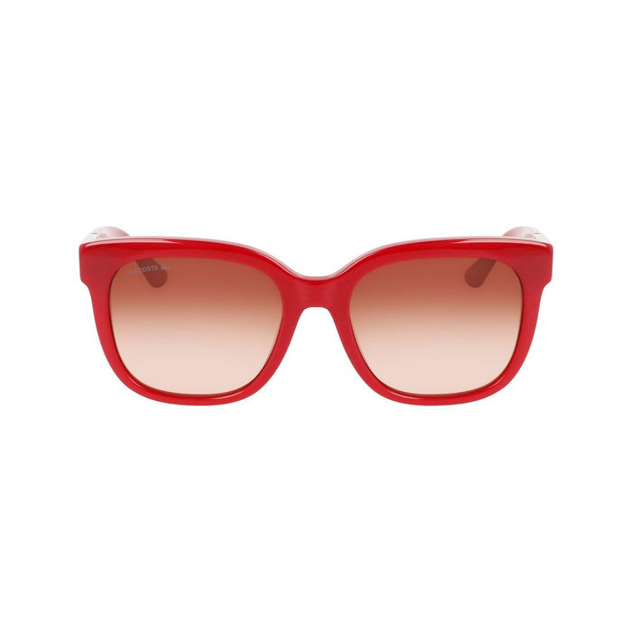 Lacoste Red Acetate Sunglasses