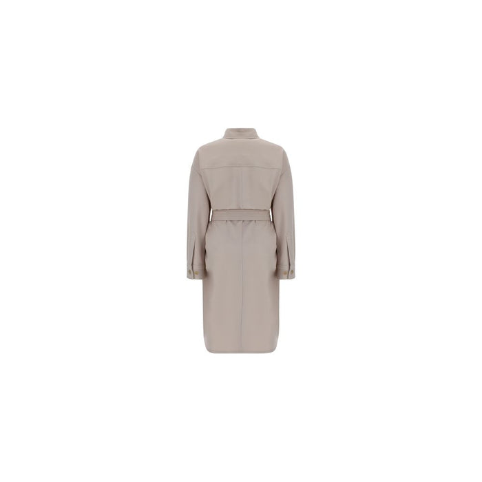 Brunello Cucinelli Belted Wool Coat