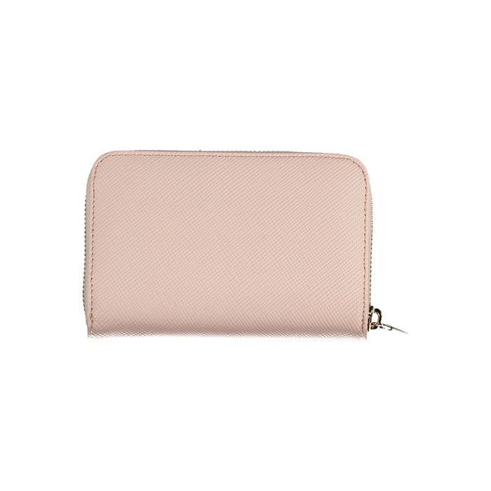 Guess Jeans Pink Polyethylene Wallet