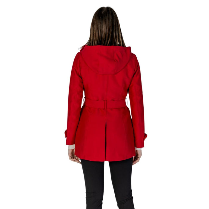 Morgan De Toi Red Polyester Jackets & Coat