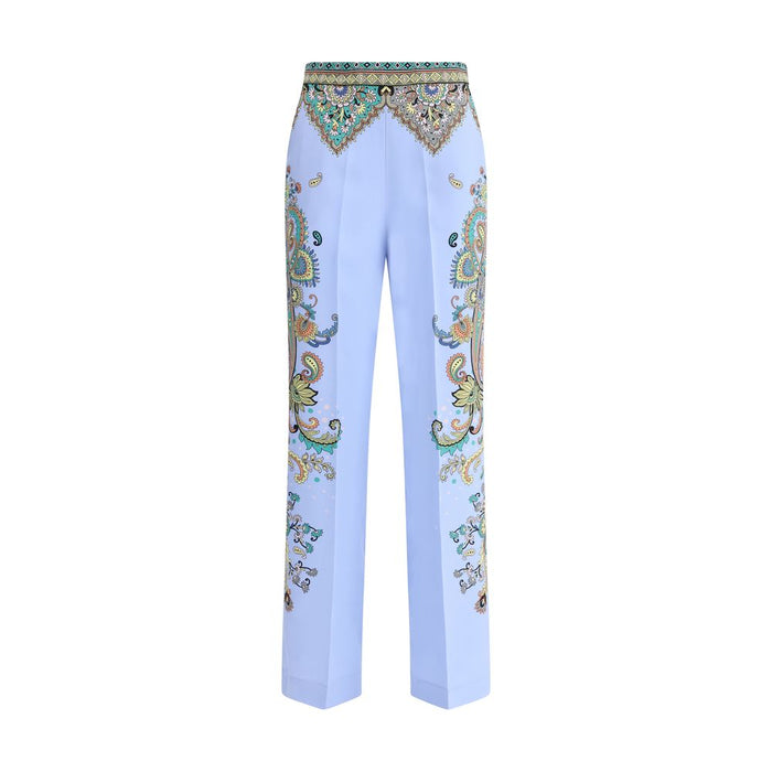 Etro Floral Print Pants