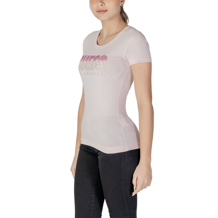 Guess Multicolor Cotton Tops & T-Shirt